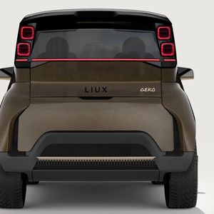 Die Karosserie des Modells soll aus Leinenfaser-Biokomposit und einem biobasierten Harz gefertigt werden.(Bild:  Liux)