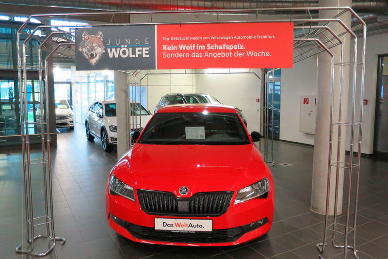 Im letzten Jahr kreierte Volkswagen Automobile Frankfurt die Eigenmarke „Junge Wölfe“. (Lulei)