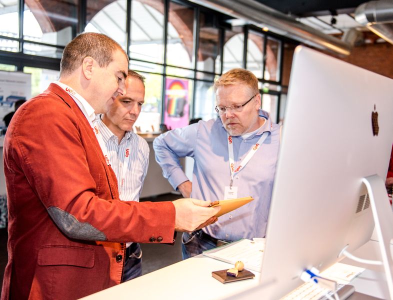 Zeit für intensive Fachgespräche (Nic Fey)