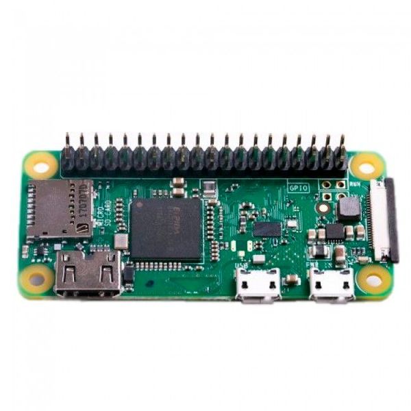 Raspberry Pi Zero WH: Zero-Pi mit WLAN, Bluetooth, Kamera-Port und endlich wieder mit werksseitigem Header. (Bild: core-electronics)