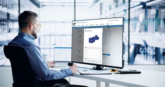 New features simplify the configuration and ordering of drive components.(Image: Getriebebau Nord)