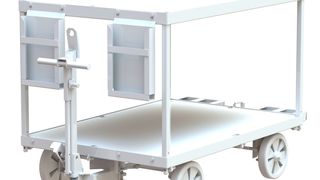 Die von Knoll entwickelten Wagensysteme sind in ihren Aufbauten individuell auf die Kundenbedürfnisse anpassbar und können reibungslos in den innerbetrieblichen Logistikprozess integriert werden. (Bild: Knoll Maschinenbau)