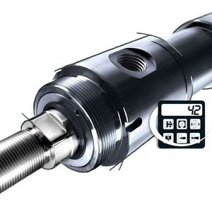 AHP Merkle hat die Dämpfung im Hydraulikzylinder optimiert und zeigt mit der neuen linearen Dämpfung eine Lösung, die es so bisher noch nicht gab.