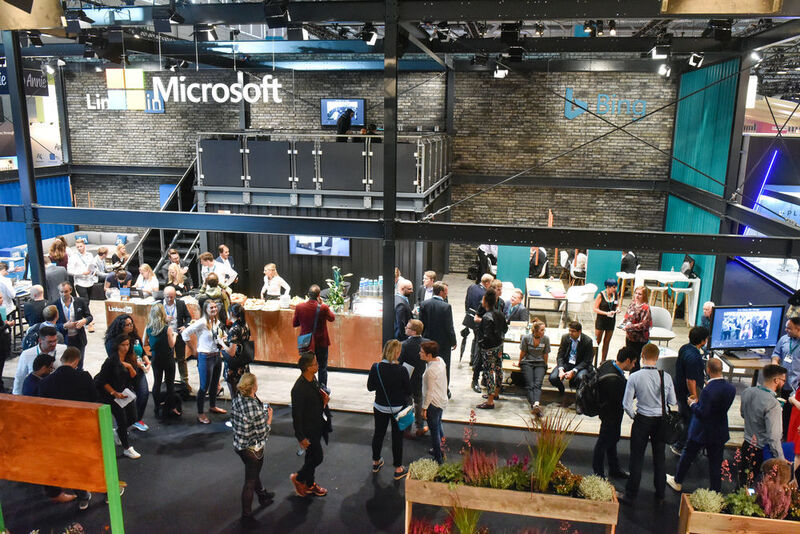 Der Stand von Microsoft in Halle 6. (dmexco / Koelnmesse GmbH)