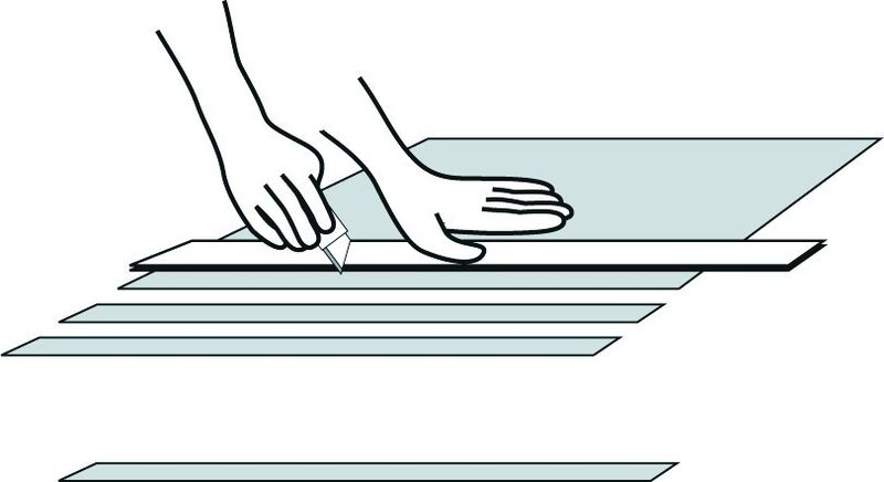 Schritt für Schritt zu einem schicken Serviertablett. (Bild: Henkel)