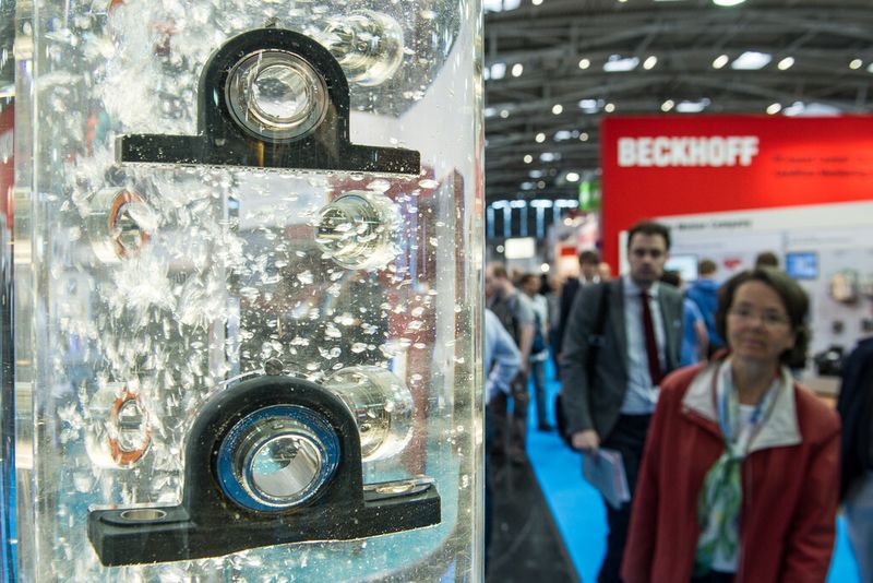 Rückblick: Impressionen von der Automatica 2012. (Bild: Messe München)