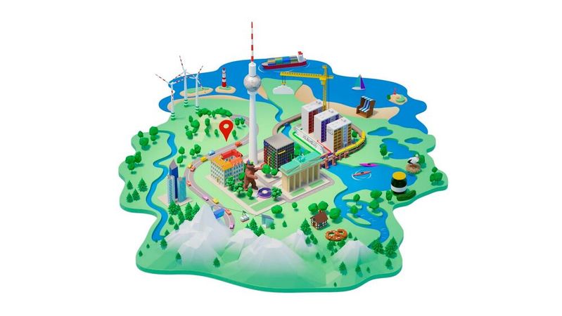 Googles Cloud-Regionen in Deutschland umfassen den Bereich Hessen sowie die Region Berlin-Brandenburg.(Bild:  Google Cloud)