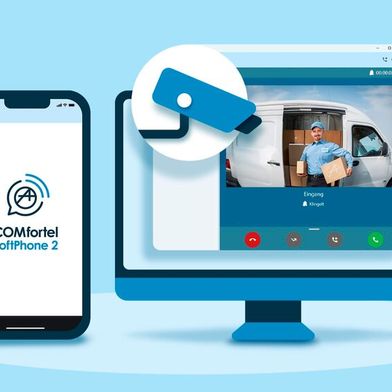 Mit COMfortel SoftPhone 2 läutet Auerswald den Generationswechsel seiner UC-Software ein – das Upgrade ist bis Jahresende kostenlos verfügbar. (Bild: Auerswald)