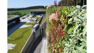 Informationen zur Dach- und Fassadenbegrünung gibt es beim
BuGG.
 (Bild: Bundesverband GebäudeGrün e.V. )