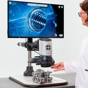 Vision Engineering stellt den Nachfolger der EVO Cam II vor: EVO Cam Aura.(Bild:  Vision Engineering)