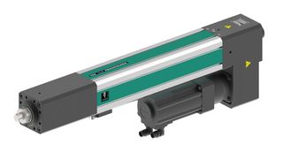 Beim elektromechanischen Servoantrieb TOX®-ElectricDrive line-Q, Typ EQ, wird die Druck- oder Presskraft durch die Kombination von Motor und Getriebe mit einer Kugelumlaufspindel erzeugt. (Bild: Tox)