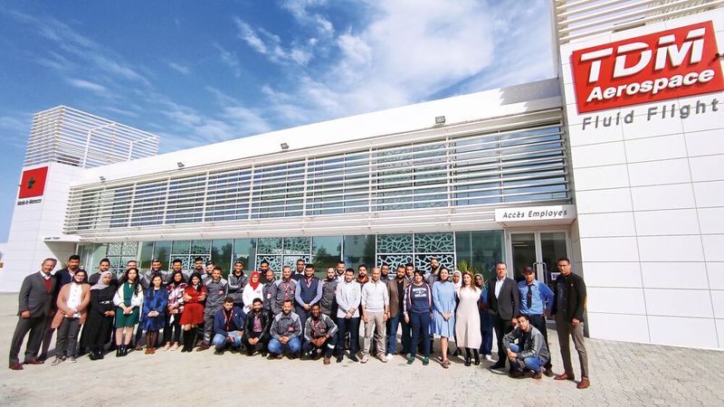 Tubes and Ducts Maroc Aerospace (TDM) wurde 2018 in Marokko gegründet und beschäftigt derzeit 70 Mitarbeiter. Das Unternehmen stellt Rohrleitungen für die Luft- und Raumfahrtindustrie her und fungiert als Tier1-Zulieferer für bekannte Flugzeughersteller. (Bild: TDM Aerospace)