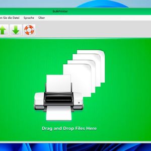 BulkPrinter ist ein Tool, mit dem sich Dokumente aus verschiedenen Formaten einfacher ausdrucken lassen.(Bild:  Joos (Screenshot))