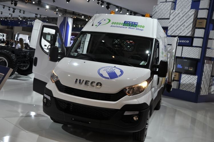 Da wirkt der neue Daily schon fast etwas bieder. Dennoch erhielt das Fahrzeug den Titel „Van of  the year 2015“ (Foto: Richter)