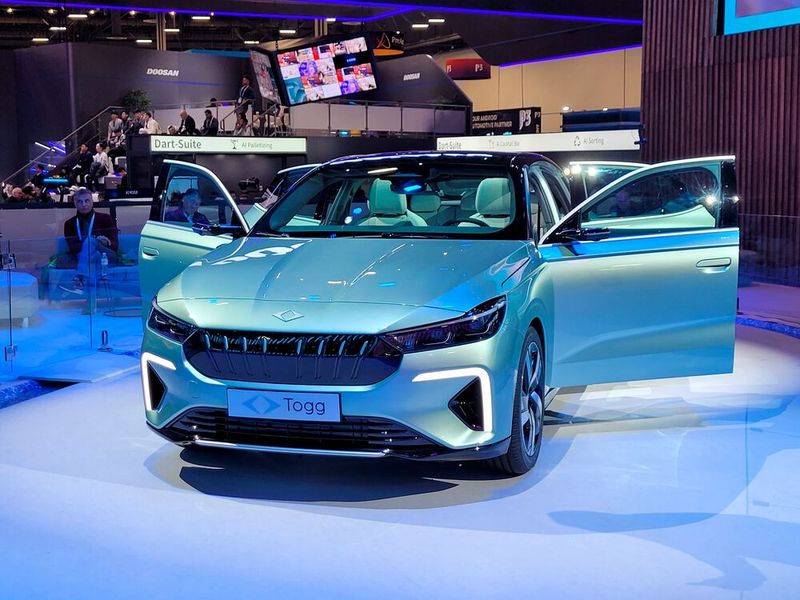 Bild 3: Der türkische E-Autobauer Togg hat in Las Vegas sein neues Modell, den T10F-Fastback, vorgestellt. (Bild: Stefanie Eckardt)