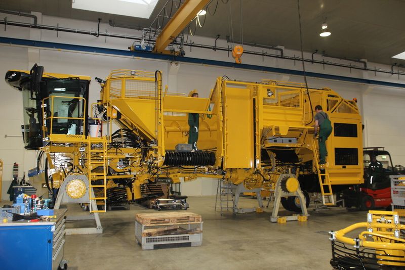 Impressionen aus der Produktion bei Ropa. (Bild: Itasse)