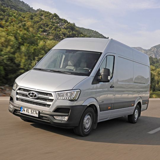 Der Hyundai H350 ist ab dem Spätsommer bei ausgewählten Händlern erhältlich.(Foto:  Hyundai)
