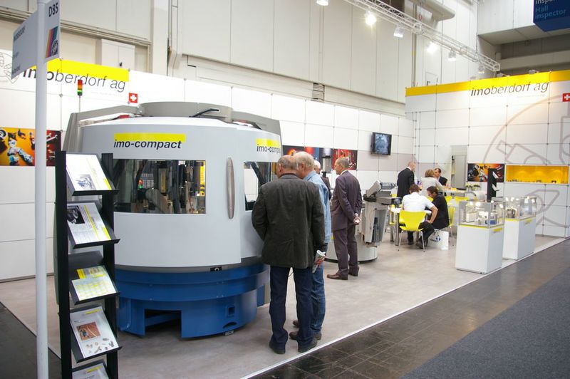 L'imo-compact capte l'intérêt de nombreux visiteurs du stand Imoberdorf. (Image MSM) (Archiv: Vogel Business Media)