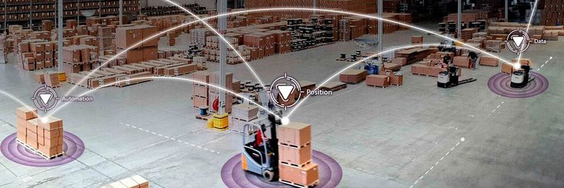 Derzeit steht dabei die UWB-Technologie (Ultra-wideband) im Fokus. Sie ist präzise und kostengünstig.(Bild:  INTRANAV)