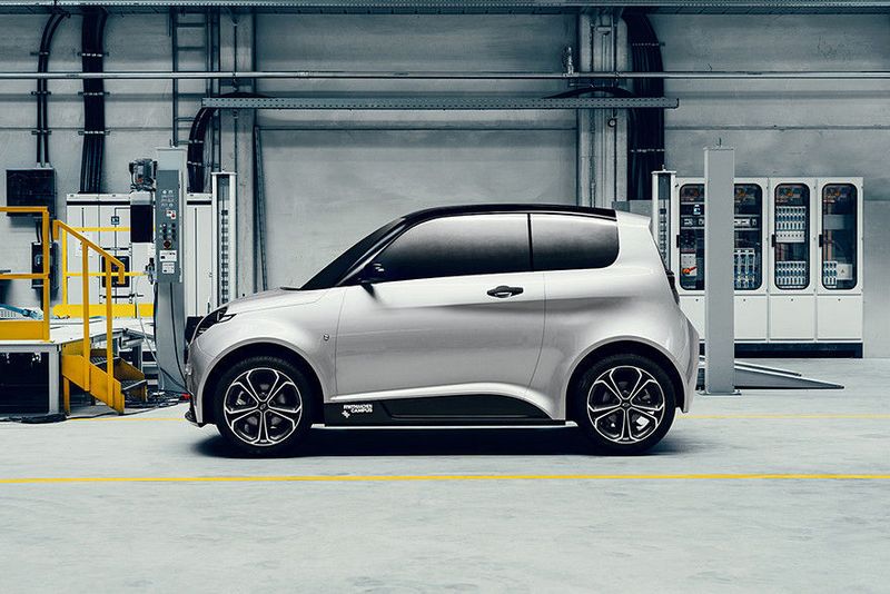 Das rein elektrisch betriebene Modell hat ungefähr die Abmessungen des Smart Forfour oder des aktuellen Renault Twingo. (E-Go Mobile)