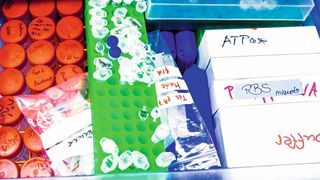 Abb. 1: Handbeschriftete Proben sind nicht nur schwer wiederzufinden, sondern können auch unnötige Kosten verursachen. (Fluics)