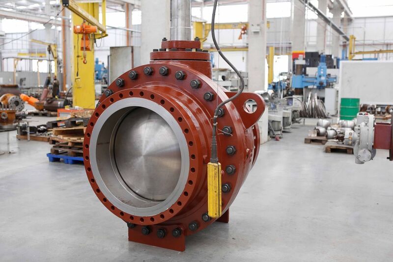 Valves like this ball valve for use in the petrochemical industry will be produced at KSB’s new factory in Jundiaí (Brazil). (Picture: KSB)