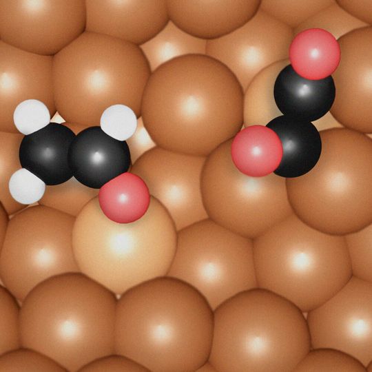 Die elektrochemische Reduktion von CO2 (CO2RR) ist eine vielversprechende Technologie, die erneuerbare Elektrizität nutzt, um CO2 in hochwertige Chemikalien umzuwandeln.(Bild:  FHI)