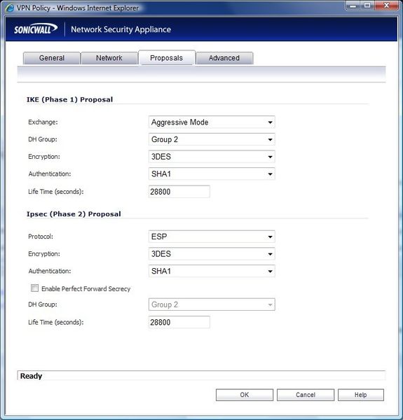 Beim Festlegen der VPN-Parameter bietet das Konfigurationsinterface die üblichen Kandidaten an. (Archiv: Vogel Business Media)