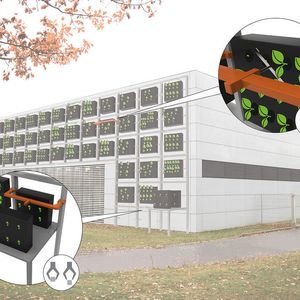 
Das modulare Konzept der automatisierten Fassadenbegrünung, bestehend aus Modulen und Pflanzen-Submodulen, ermöglicht es dem Green Wall Robot, sämtliche Arbeiten zu übernehmen, beispielsweise Pick- & Place-Aufgaben oder den gezielten Pflanzenschnitt.