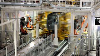 Die Produktion bei MAN: Die Auslastung der Bänder steuert eine spezielle Software. (MAN)