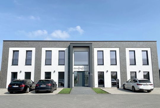 Firmengebäude des international tätigen Beratungs- und Softwareunternehmens Develogment im nordrhein-westfälischen Kempen.(Bild:  Develogment)