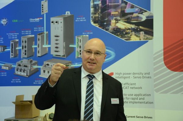 Elmo Motion Control stellt bisher kleinsten Servoregler vor. (Bild: Michel)