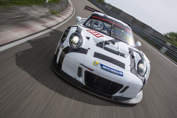 Für 429.000 Euro zzgl. MwSt. ist der neue Sportwagen für die GT3-Klassen erhältlich. (Foto: Porsche)