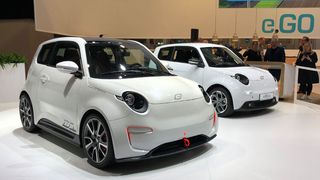 Der E-Go Life kommt dieser Tage auf den Markt, in Genf zeigt die Firma die Sport-Studie Life CS, die aggressiver gezeichnet und stärker motorisiert ist. (Bild: sp-x)