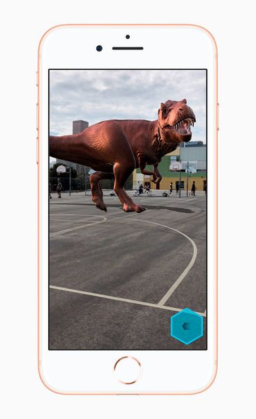 Alle neuen iPhones sind auf Augmented Reality ausgerichtet. (Apple)