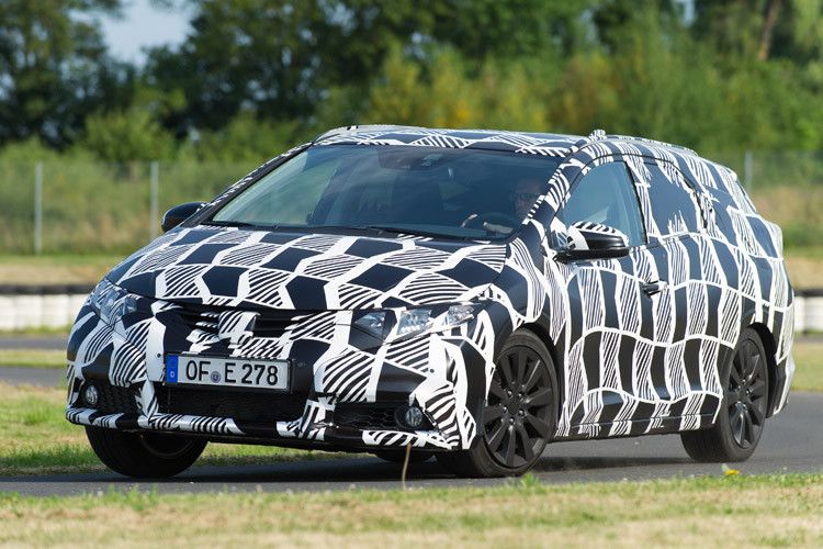 Honda legt den Civic erstmals als Kombi auf. (Foto: Honda)