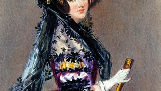 Ada King, Gräfin von Lovelace, schrieb das erste Computerprogramm, lange bevor es Computer gab. Das Gemälde entstand 1840. (gemeinfrei (By Alfred Edward Chalon - Science & Society Picture Library, Public Domain, https://commons.wikimedia.org/w/index.php?curid=28131684))