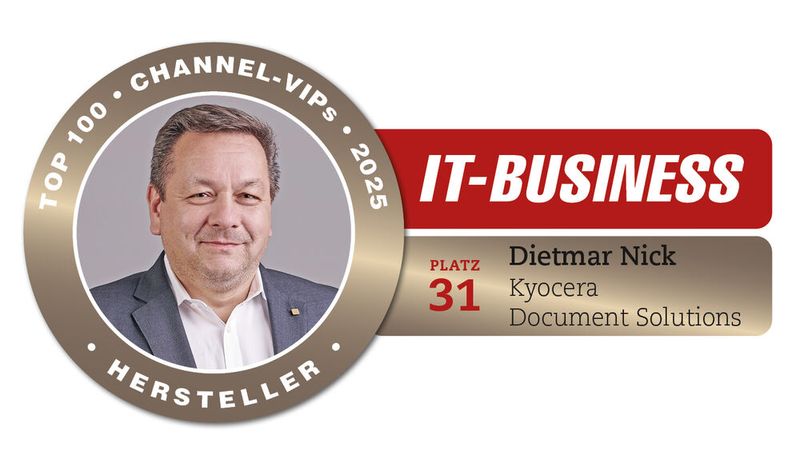 Dietmar Nick, CEO, Kyocera Document Solution (Bild: Vogel IT-Medien)