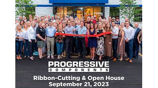 Progressive Components hosted a ribbon-cutting event on 21 September, with community leaders and industry colleagues present. (Source: Progressive Components)