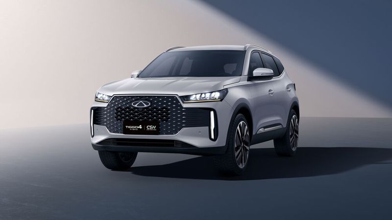 Der Tiggo 4 ist das Einstiegsmodell im B-SUV-Segment. (Bild: Chery)
