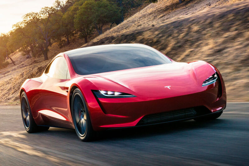 2020 soll der neue Roadster verfügbar sein. (Tesla)