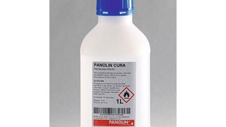 Händedesinfektionsmittel Panolin Cura. (Panolin)