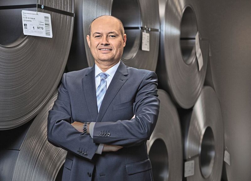 Guido Spenrath, Geschäftsführer von Stahlo Stahlservice. (Stahlo Stahlservice)