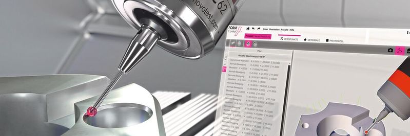 Mit der neuen Messsoftware FormControl X von Blum können Zerspanungsprozesse schnell und prozesssicher automatisiert werden, was sich 1:1 in der Produktivität und in der Qualität der gefertigten Werkstücke widerspiegelt. Mit der neuen Messsoftware FormControl X von Blum können Zerspanungsprozesse schnell und prozesssicher automatisiert werden, was sich 1:1 in der Produktivität und in der Qualität der gefertigten Werkstücke widerspiegelt.