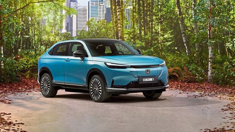 Erstmals präsentiert hatte Honda den e:Ny1 im Mai. Jetzt stehen die Preise fest.(Bild:  Honda)