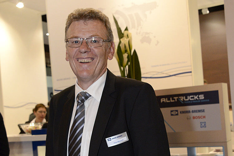 Fritz Messerli (Vice President Sales & Marketing IAM) von Knorr-Bremse. (Schramböhmer)
