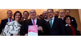 Die Vorstellung des "D21-Digital-Index" sowie die Demonstration von 5G fanden im Rahmen der Partnerausstellung im Kontext des 5. Fachkongresses Digitale Gesellschaft 2019 im Bundesministerium für Wirtschaft und Energie statt. (Bild: Ericsson)