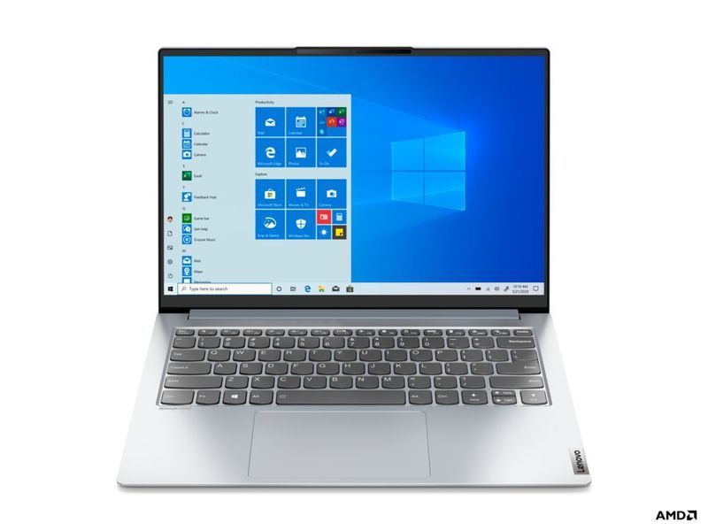 Das 14-Zoll-Notebook Yoga Slim 7 Pro kommt 2021 mit AMD Ryzen 4000H oder Intel Tiger Lake. Es bietet ein hochauflösendes Display. (Lenovo)