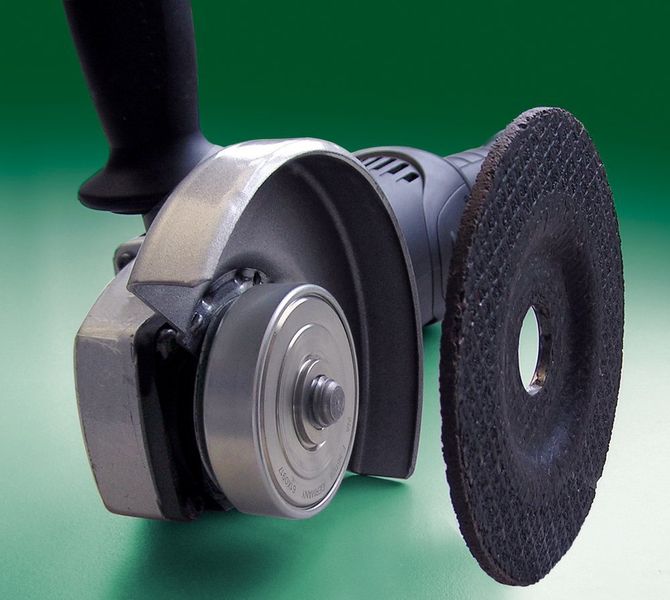 Bild 3: Bereits in Serie: der Autobalancer für Winkelschleifer von AEG Milwaukee.Bilder: Schaeffler (Archiv: Vogel Business Media)
