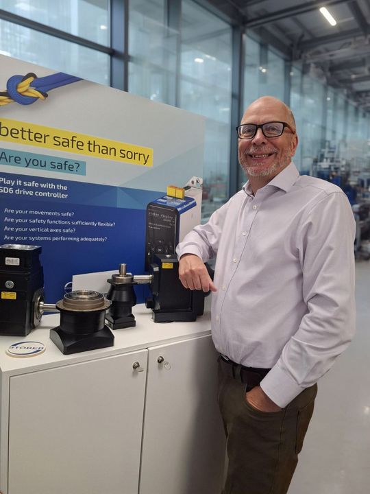 Martin Preece manages the British branch of Stober Drives Ltd. in Cannock, Staffordshire, United Kingdom.(Source:  Stöber Drive Technology)